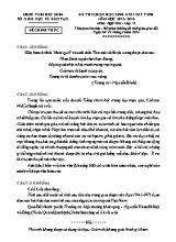 Đề thi học sinh giỏi Ngữ văn lớp 12 - Năm học 2015-2016 - Sở GD & ĐT Bắc Ninh